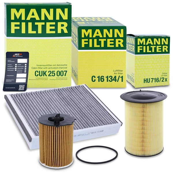 MANN-FILTER Inspektionspaket Filtersatz SET A 10491897 günstig online kaufen