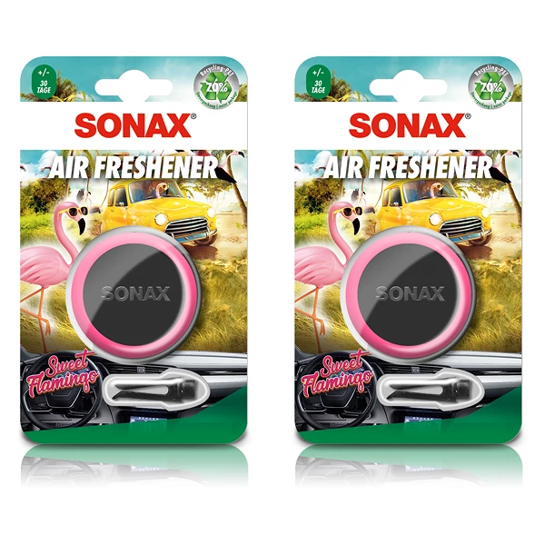 SONAX 5 L ScheibenReiniger + 2x Lufterfrischer Sweet Flamingo 40698366  günstig online kaufen