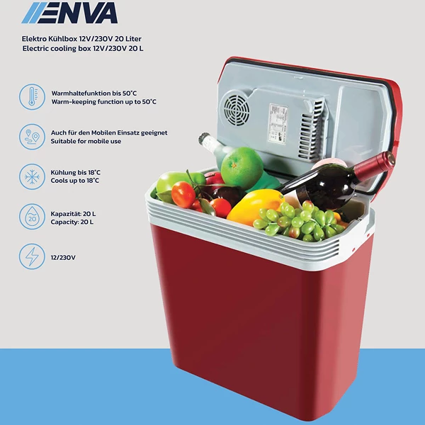 Enva Elektro Kühlbox 12V/230V 20 Liter 10670903 günstig online kaufen