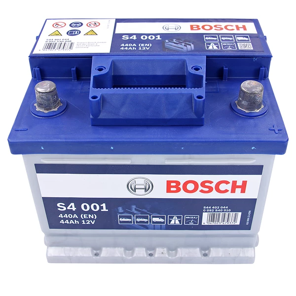 Bosch S4 001 44Ah 440A 12V Autobatterie Starterbatterie Akku Audi Citroën Mazda