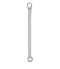 Doppel-Ringschlüssel, gekröpft, 8 x 9 mm