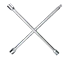 Rad-Kreuzschlüssel, 1/2" x 17 x 19 x 22 mm