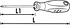 Schraubendreher - flexibel - Außen-Sechskant Profil - 8 mm