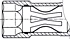 Zündkerzen-Schlüssel - 3/8" - Sechskant Profil - 16 mm - 5/8 "