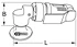 SlimPOWER Mini-Druckluft-Schleifmaschine, große Pads, 19000 U/min