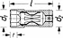 Zündkerzen-Schlüssel - 3/8" - Sechskant Profil - 16 mm - 5/8 "