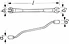 Doppel-Ringschlüssel - offen - Sechskant Profil - 12 x 14 mm