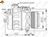 Klimakompressor 7SBU16C