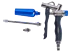 2-Wege-Luftpistole mit Regulierung und Venturi Düse, 5-teilig