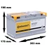 Starterbatterie AGM L5 92Ah 850A + 1x 10g Batterie-Pol-Fett