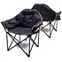 2x Gepolsterter Campingstuhl - Moon Chair - Faltbar